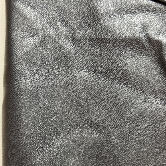 Free People Faux Leather Black Button/Zip Legging Size 25 - Picture 9 of 13